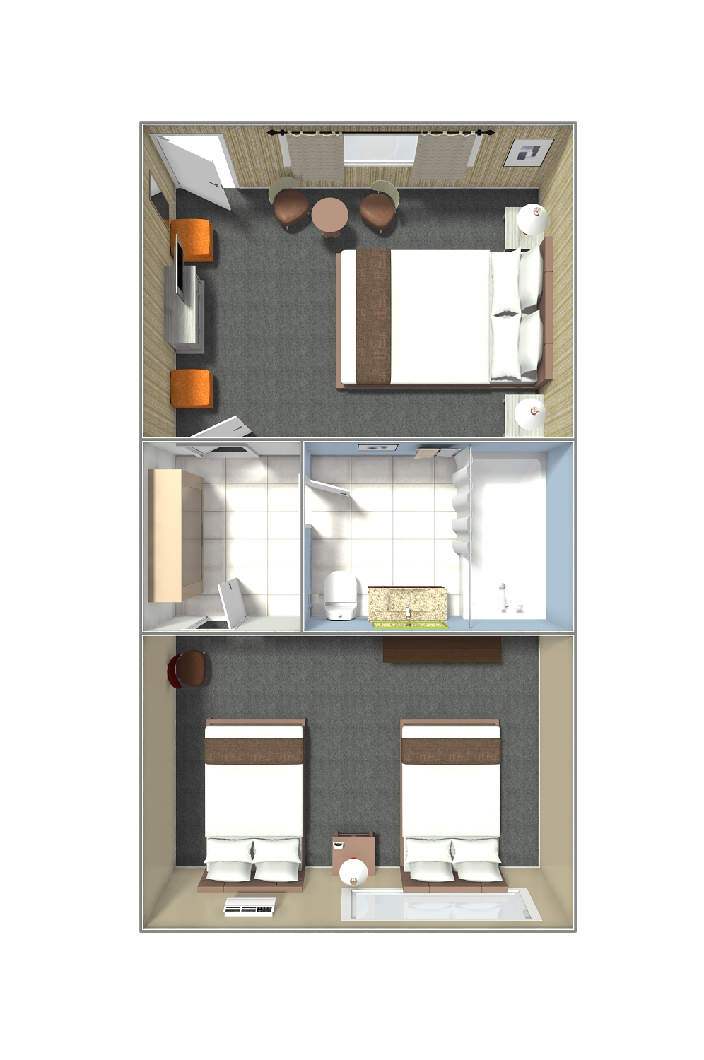 BHM 2 bedroom suite